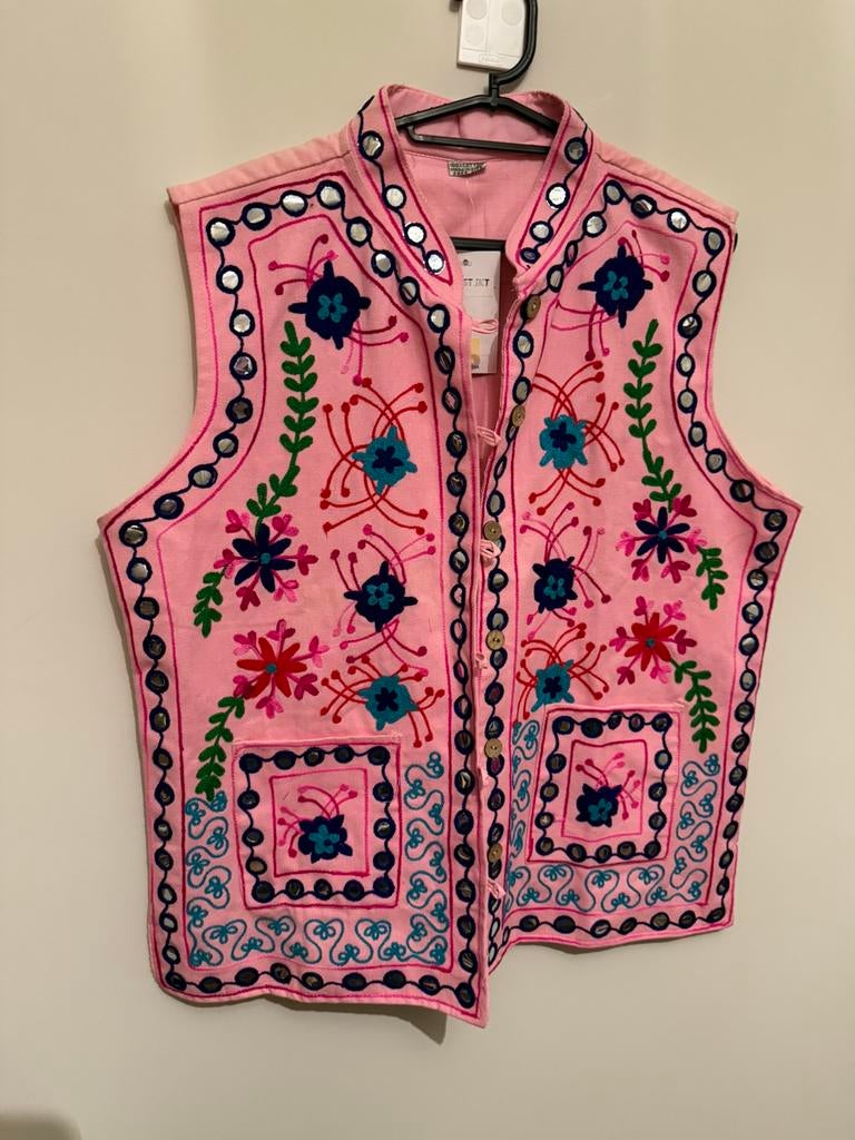 Super gaaf gilet 100% katoen, Kleding | Dames, Ophalen of Verzenden, Nieuw, Zonder mouw
