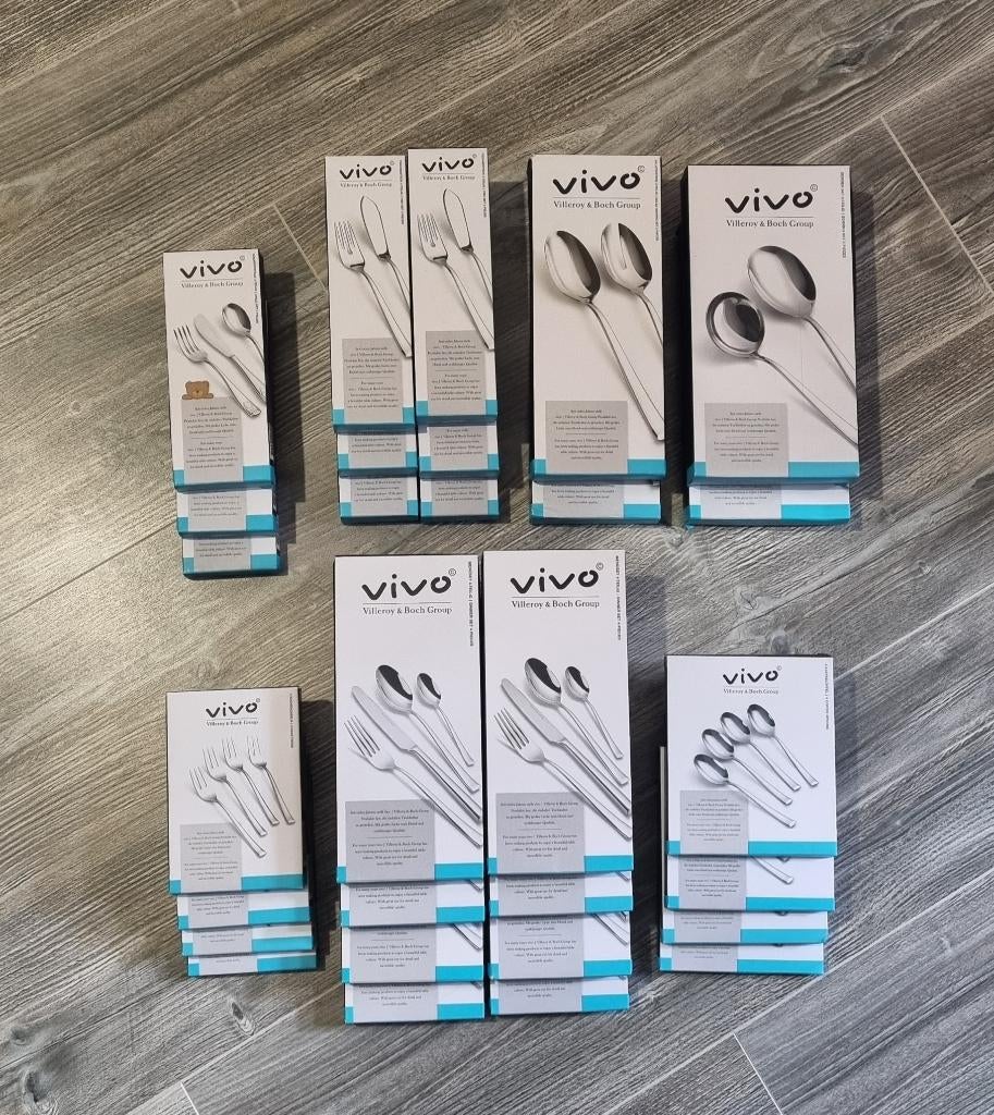 VIVO Villeroy & Boch bestek, Huis en Inrichting, Keuken | Bestek, Nieuw, Los bestek, Rvs of Chroom, Vaatwasserbestendig, Ophalen of Verzenden
