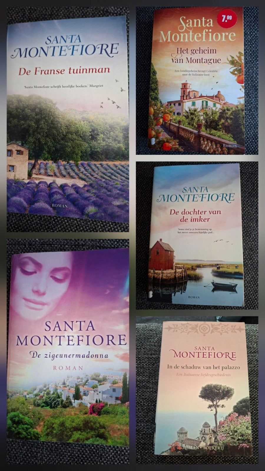 Santa Montefiore 5 Boeken, Ophalen of Verzenden, Gelezen, Santa Montefiore, Europa overig
