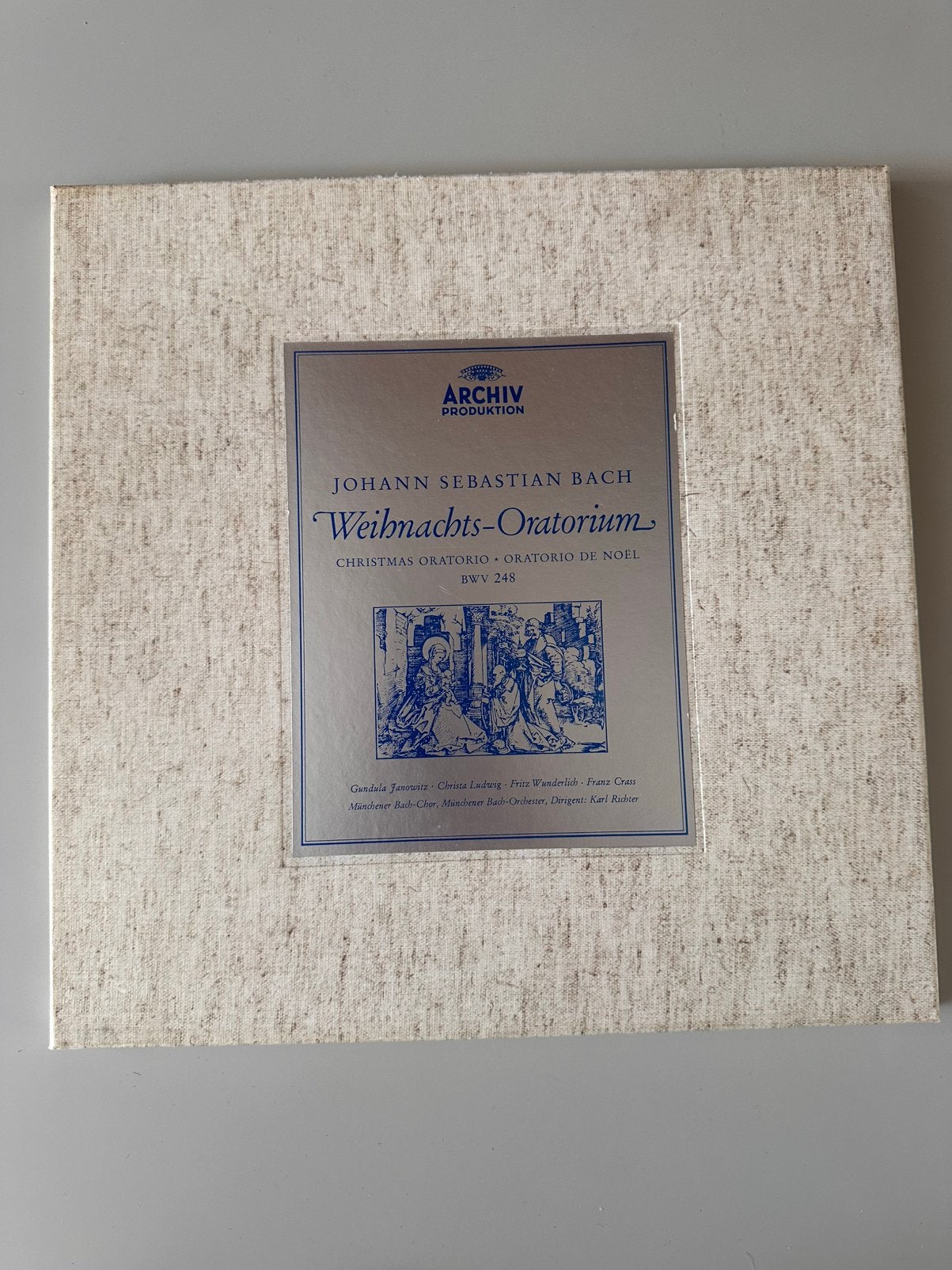 Archiv Produktion - Weihnachts Oratorium lp box, Ophalen, Overige formaten, Overige typen, Zo goed als nieuw