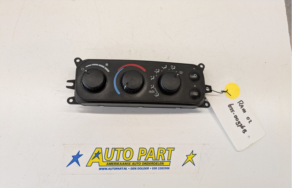 Dodge Ram pickup kachelbediening 2002-2005, Gebruikt, PO Box 21-8004 | Auburn Hills, MI 48321-8004, Amerikaanse onderdelen, Ophalen of Verzenden