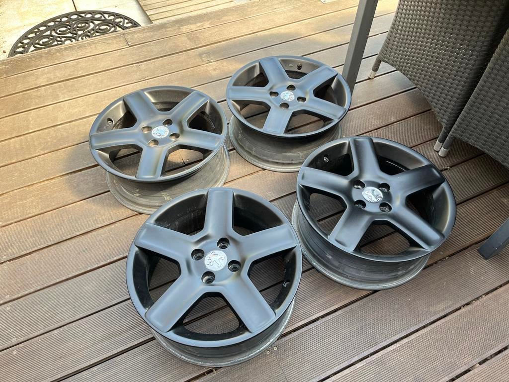 Peugeot Challenger velgen 17 inch | Set van 4, Ophalen, Gebruikt, Velg(en), 17 inch