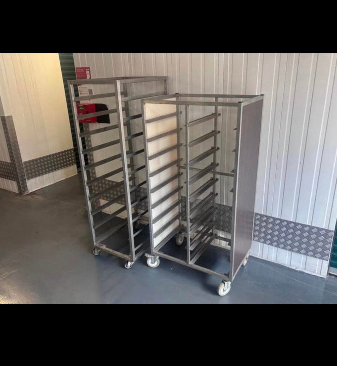 Regaalwagen Bakkerswagen Platenkar RVS HORECA RESTAURANT, Ophalen
