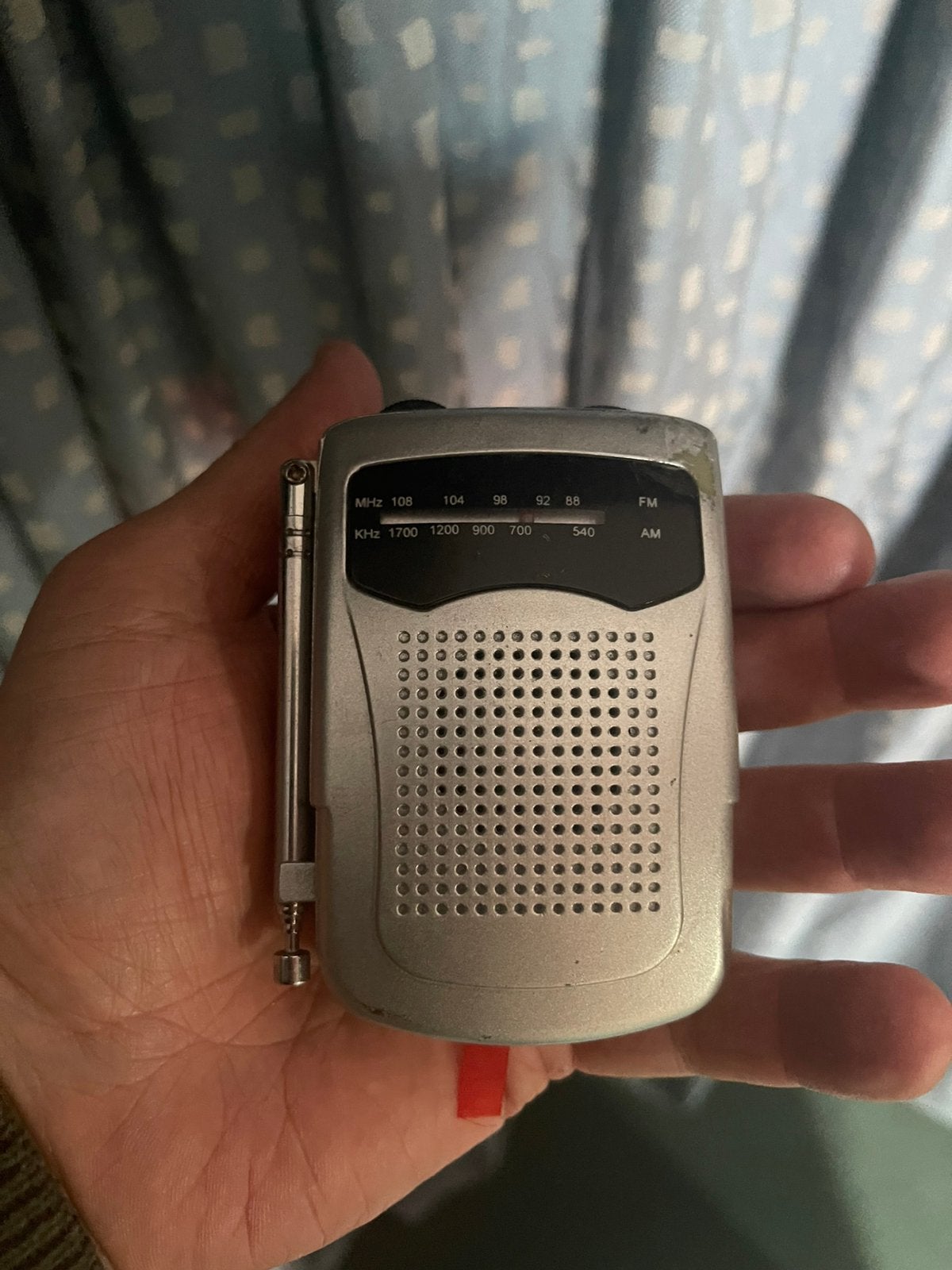 Mini radiootje WERKEND, Ophalen, Zo goed als nieuw