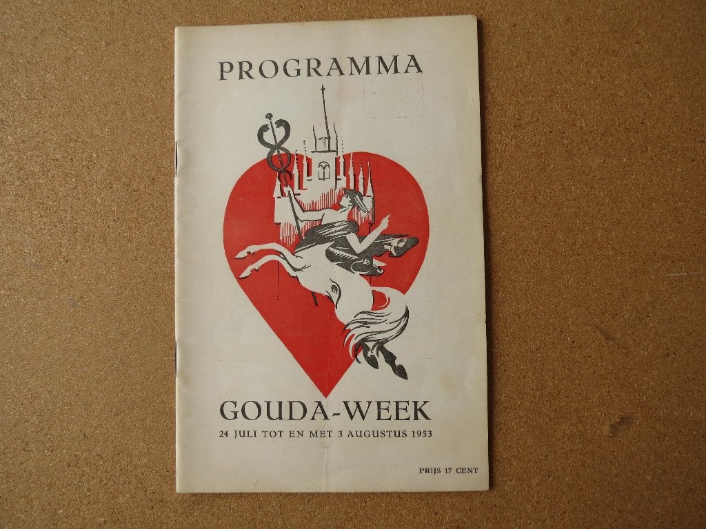 Programma Gouda-week 1953, Boeken, Ophalen of Verzenden, Zo goed als nieuw