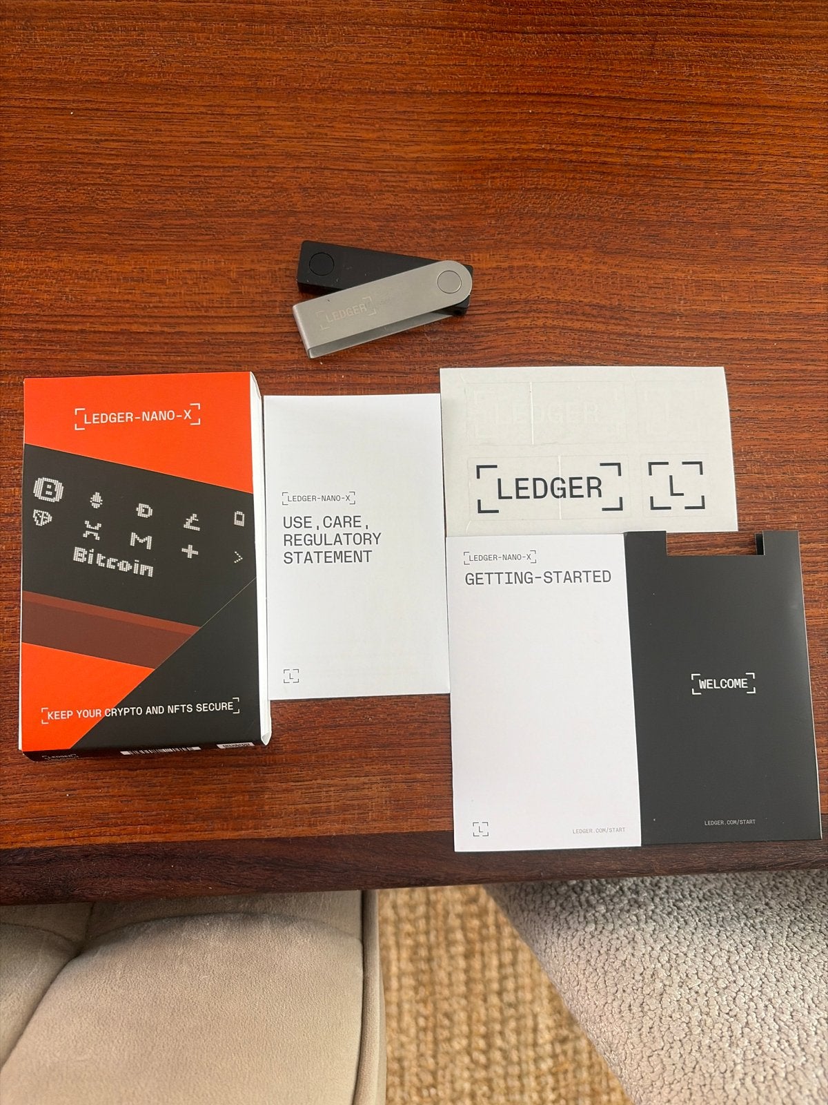 Ledger Nano X - Nieuwstaat, ongebruikt, Ophalen of Verzenden, Zo goed als nieuw