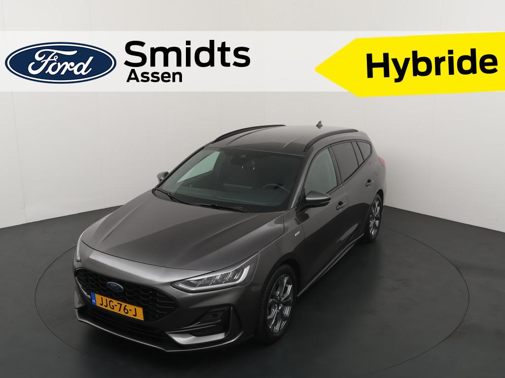 Ford FOCUS Wagon EcoBoost Hybrid 125 pk ST Line | Winter Pac, Gebruikt, Lichtsensor, Handgeschakeld, 19 km/l