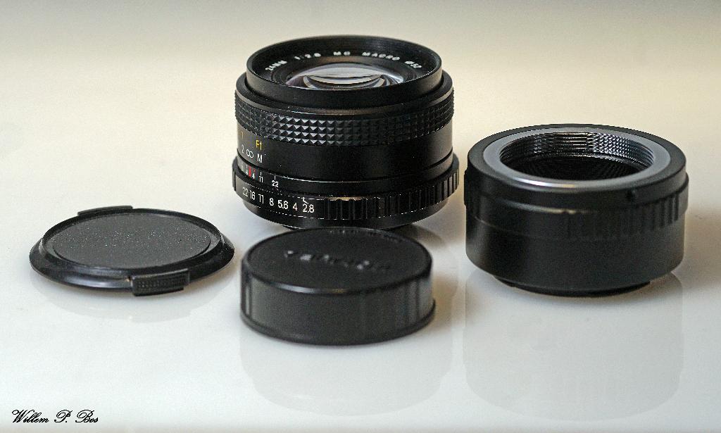 EXAKTA Macro 24mm f2,8 met Sony E-mount adapter, Ophalen of Verzenden, Zo goed als nieuw, Macrolens
