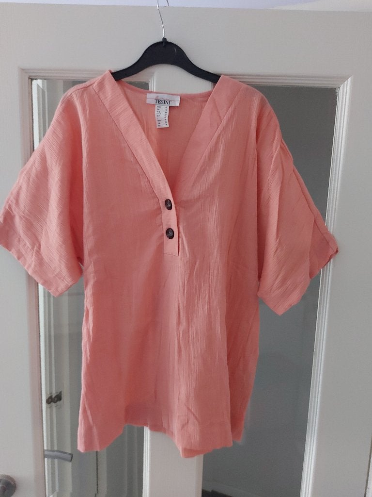 mooie Tesini tuniek nieuw! 42, Ophalen, Nieuw, Maat 42/44 (L), Roze