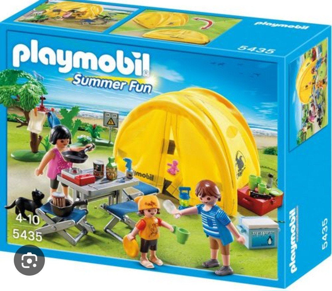 Playmobil Summer Fun Camping Set 5435 - Compleet, Kinderen en Baby's, Speelgoed | Playmobil, Gebruikt, Complete set, Overige typen