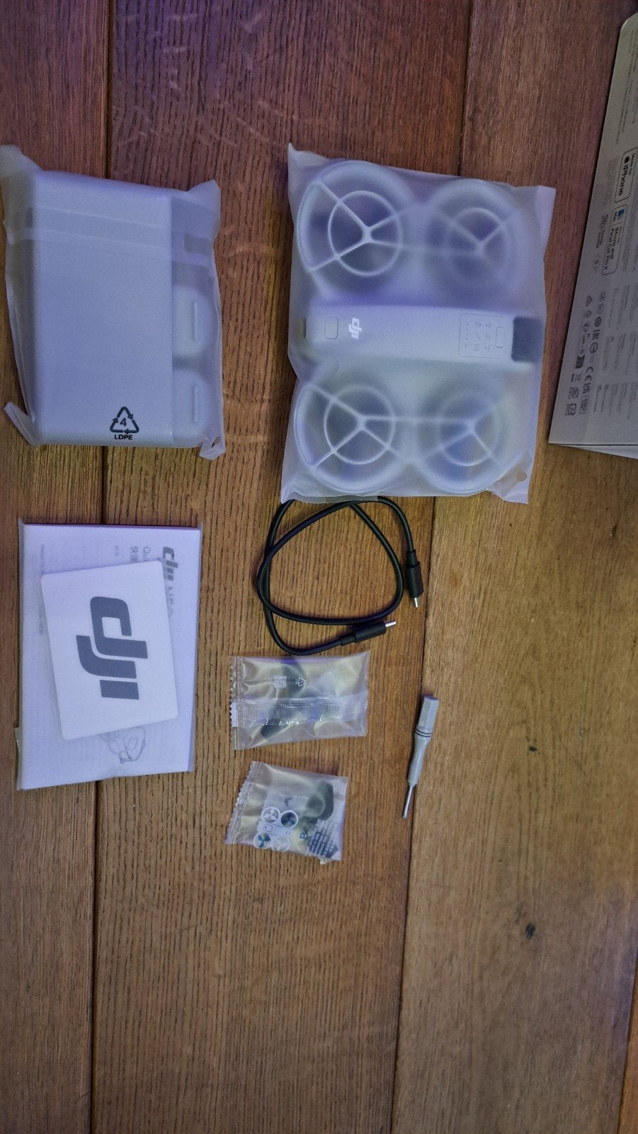 DJI NEO Drone nieuw (alleen drone met batterijen), Audio, Tv en Foto, Drones, Cameradrone, Return to Home, Nieuw, Ophalen of Verzenden