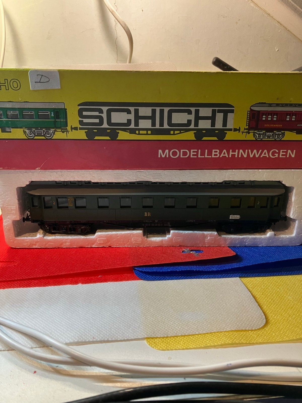Schicht DR D-Zug-Oberlichtwagen H0 - Made in DDR, Overige merken, Gelijkstroom of Wisselstroom, Ophalen of Verzenden, Nieuw