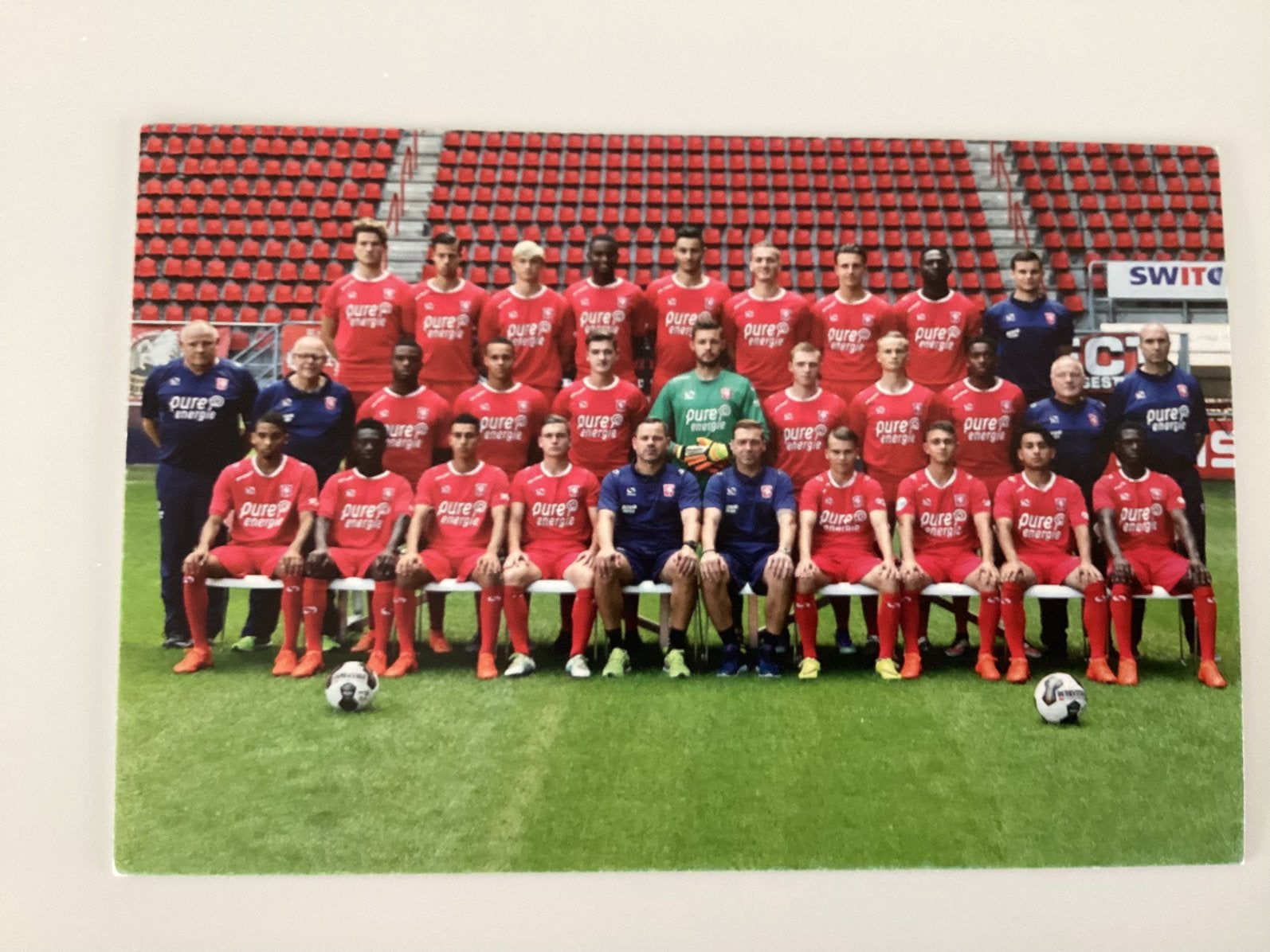 Elftalkaart Fc Twente 2016-2017, Ophalen of Verzenden, Zo goed als nieuw, F.C. Twente, Overige typen