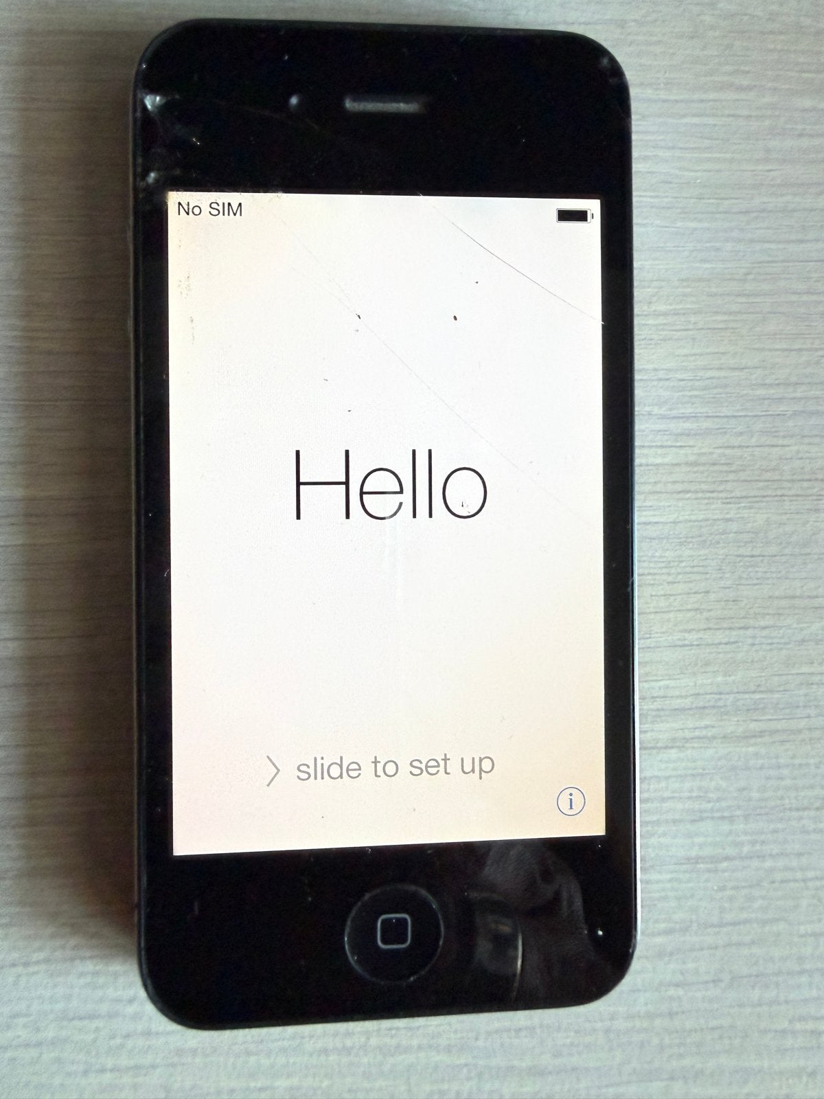 Apple iPhone 4 Zwart - Gebruikt, Telecommunicatie, Gebruikt, 16 GB, Verzenden, Zwart