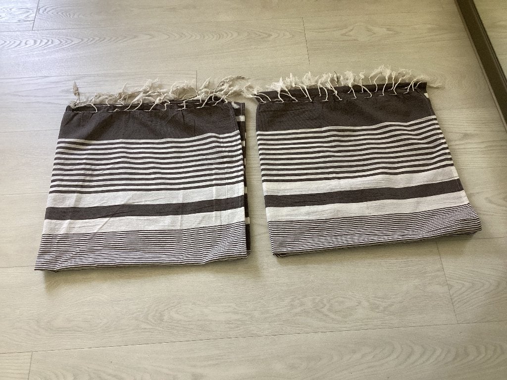 2 NIEUWE Sauna /Haman Doeken 1.95/95 cm Ophalen, Ophalen of Verzenden, Nieuw, Toebehoren