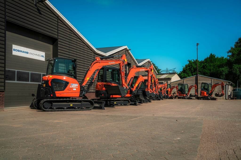Kubota U10 U18 U27 U36 U50 U56 KX016 KX019 KX027 KX037 KX042, Zakelijke goederen, Kubota Hol, Kbt_g.eu_market_surveillance@kubota.com