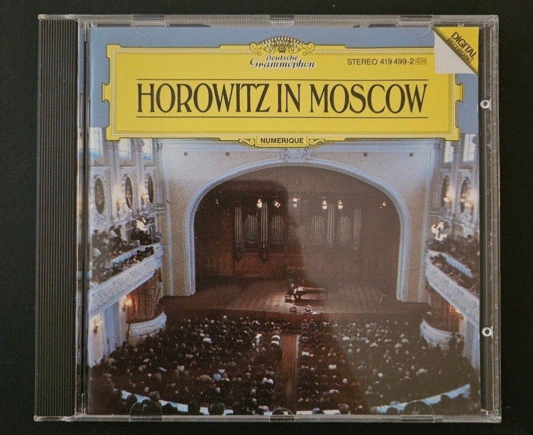 Vladimir Horowitz – Horowitz in Moscow – Deutsche Grammophon, Ophalen of Verzenden, Zo goed als nieuw