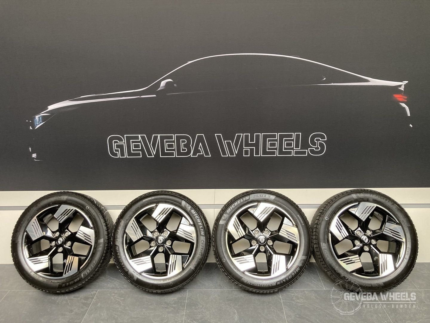 18” originele Renault Captur Symbioz Arkana velgen + banden, Auto-onderdelen, Banden en Velgen, 18 inch, -, -, Banden en Velgen