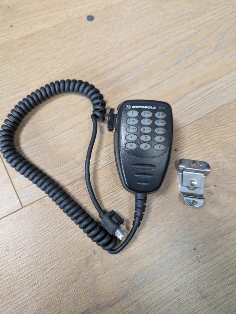 Motorola MDRM4026C speakermic, Telecommunicatie, Portofoons en Walkie-talkies, Info@motorolacommunications.com, Zo goed als nieuw