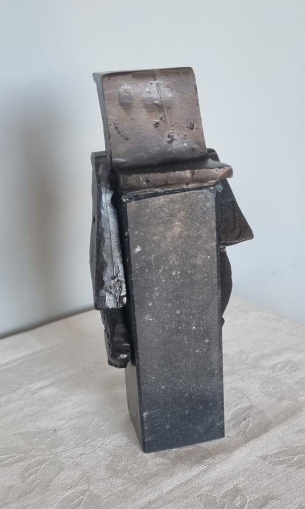 Bronzen beeld - kubistisch, Ophalen of Verzenden