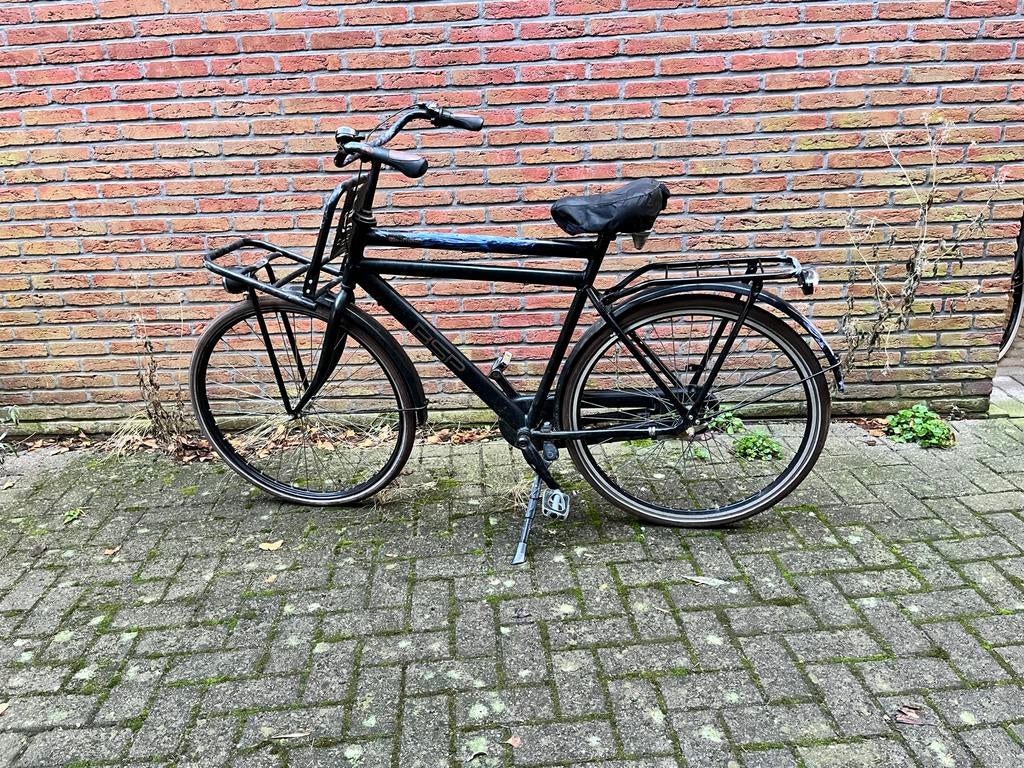 BSP Transportfiets heren - 3 versnellingen, Terugtraprem, Gebruikt, Versnellingen, 57 tot 61 cm