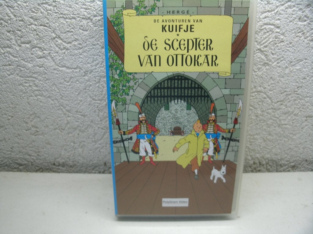 vhs 47a kuifje de scepter van ottokar, Cd's en Dvd's, VHS | Kinderen en Jeugd, Alle leeftijden, Ophalen of Verzenden, Zo goed als nieuw