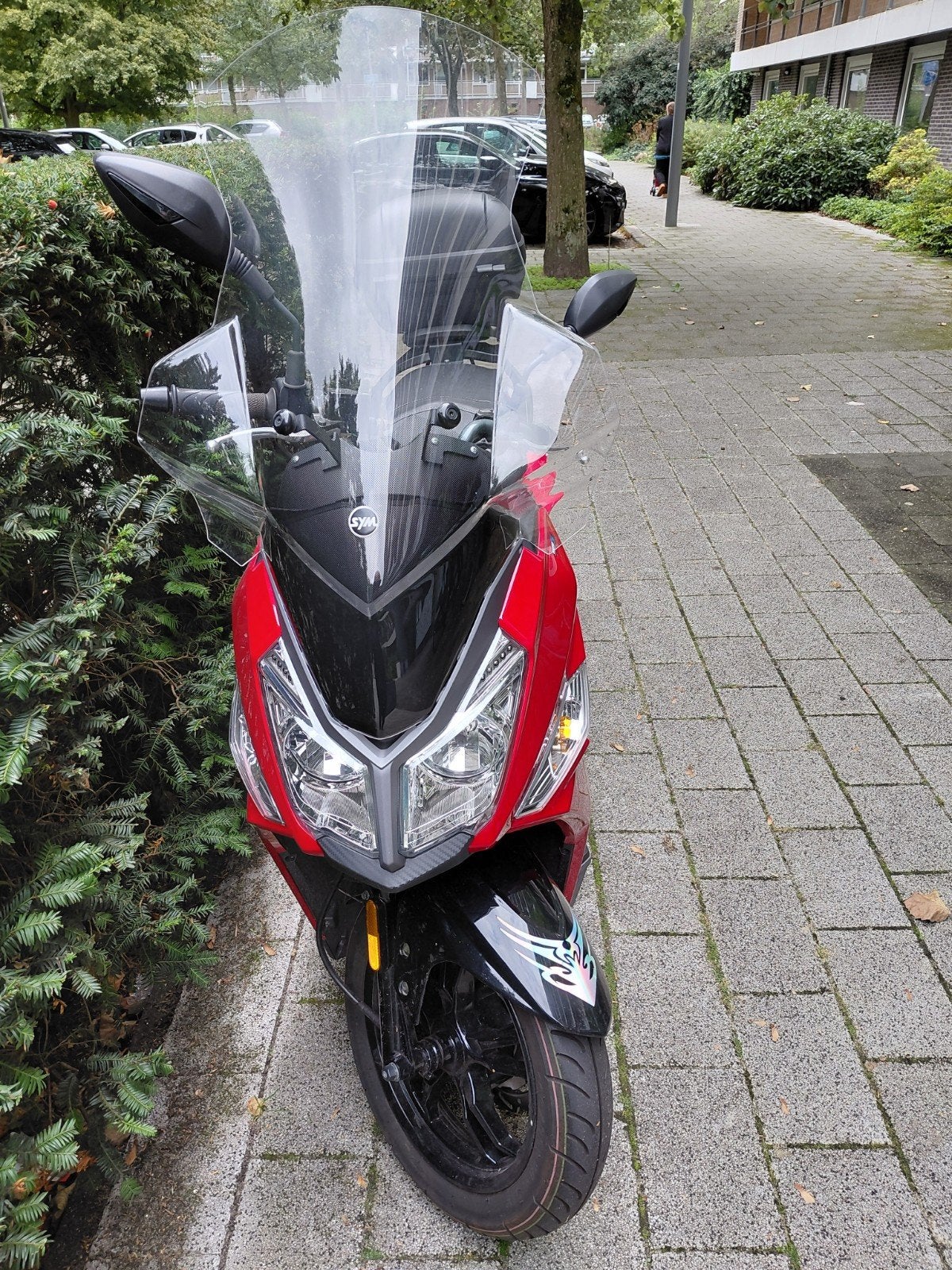 Sim jet 14 , Rood, 49 cm,3, Ophalen, SYM, Zo goed als nieuw, Benzine