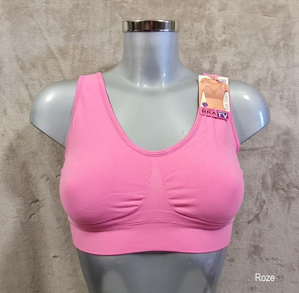 Naadloze BH maat L/XL t/m XXL diverse kleuren (148), Nicolle_Lingerie, Ophalen of Verzenden, Overige kleuren, BH