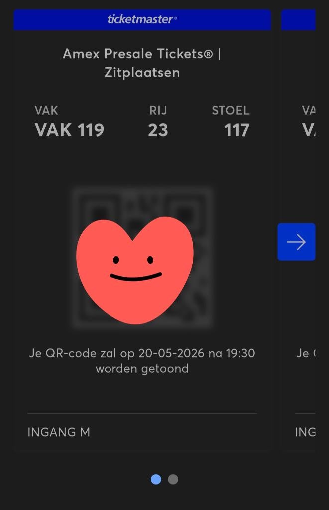 Harry Styles Amsterdam 23 mei 1e rang zitplaatsen, Twee personen, Mei