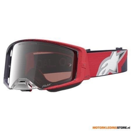 Alpinestars Supertech Hiten MX Goggle, Zwart-Rood, Ophalen of Verzenden, Nieuw met kaartje