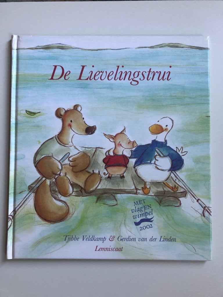 De lievelingstrui - Veldkamp & van der Linden, Verzenden, Zo goed als nieuw, Tjibbe Veldkamp, Fictie algemeen