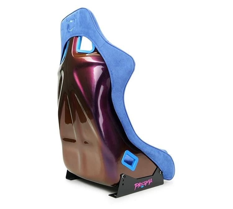 NRG Prisma Chromatic Blauw neochrome suede Kuipstoel, Auto diversen, Tuning en Styling, Ophalen of Verzenden