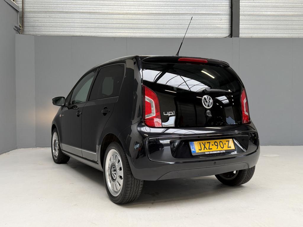 Volkswagen up! 1.0 high up! Black Up! Standkachel|5drs|Cruis, Auto's, Volkswagen, Gebruikt, Up!, 4 stoelen, Zwart