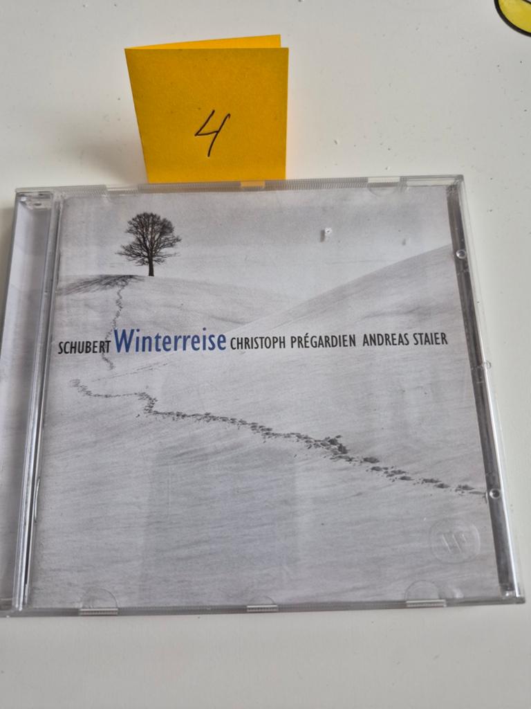 Schubert: Winterreise Christoph Prégardien, Andreas Staier, Cd's en Dvd's, Cd's | Klassiek, Ophalen of Verzenden