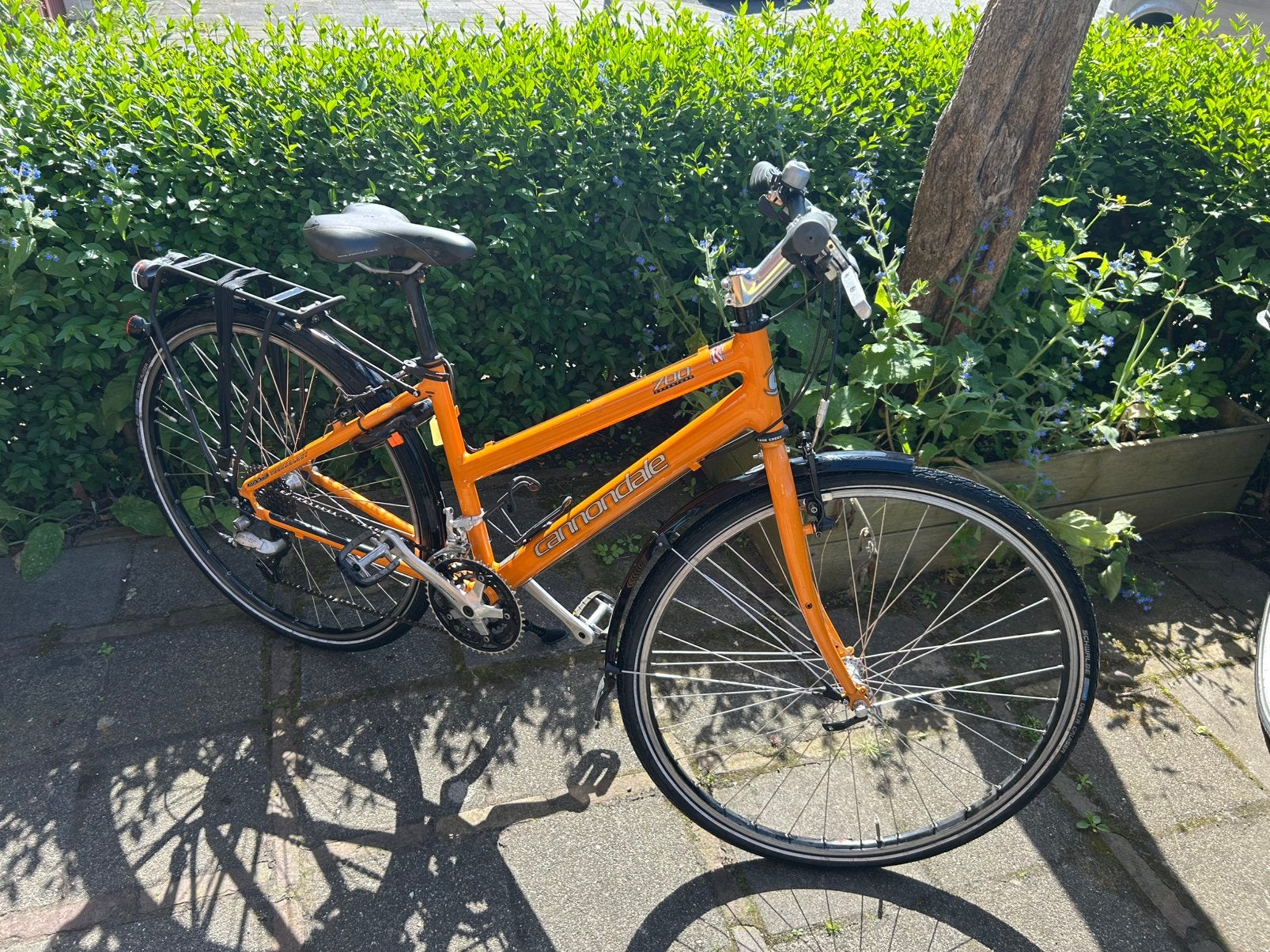 Cannondale dames sportfiets maat S, Fietsen en Brommers, Fietsen | Dames | Sportfietsen en Toerfietsen, 28 inch, Velgrem, 47 tot 50 cm