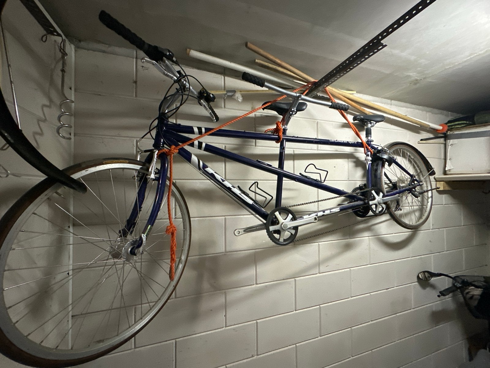 Tandemfiets - Perfect voor duo-avonturen, Ophalen, Minder dan 10 versnellingen, Gebruikt, Velgrem