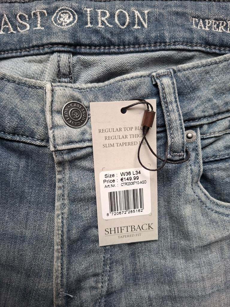 CAST IRON Shiftback jeans W36 L34, W36 - W38 (confectie 52/54), Nieuw, Ophalen of Verzenden, Cast Iron