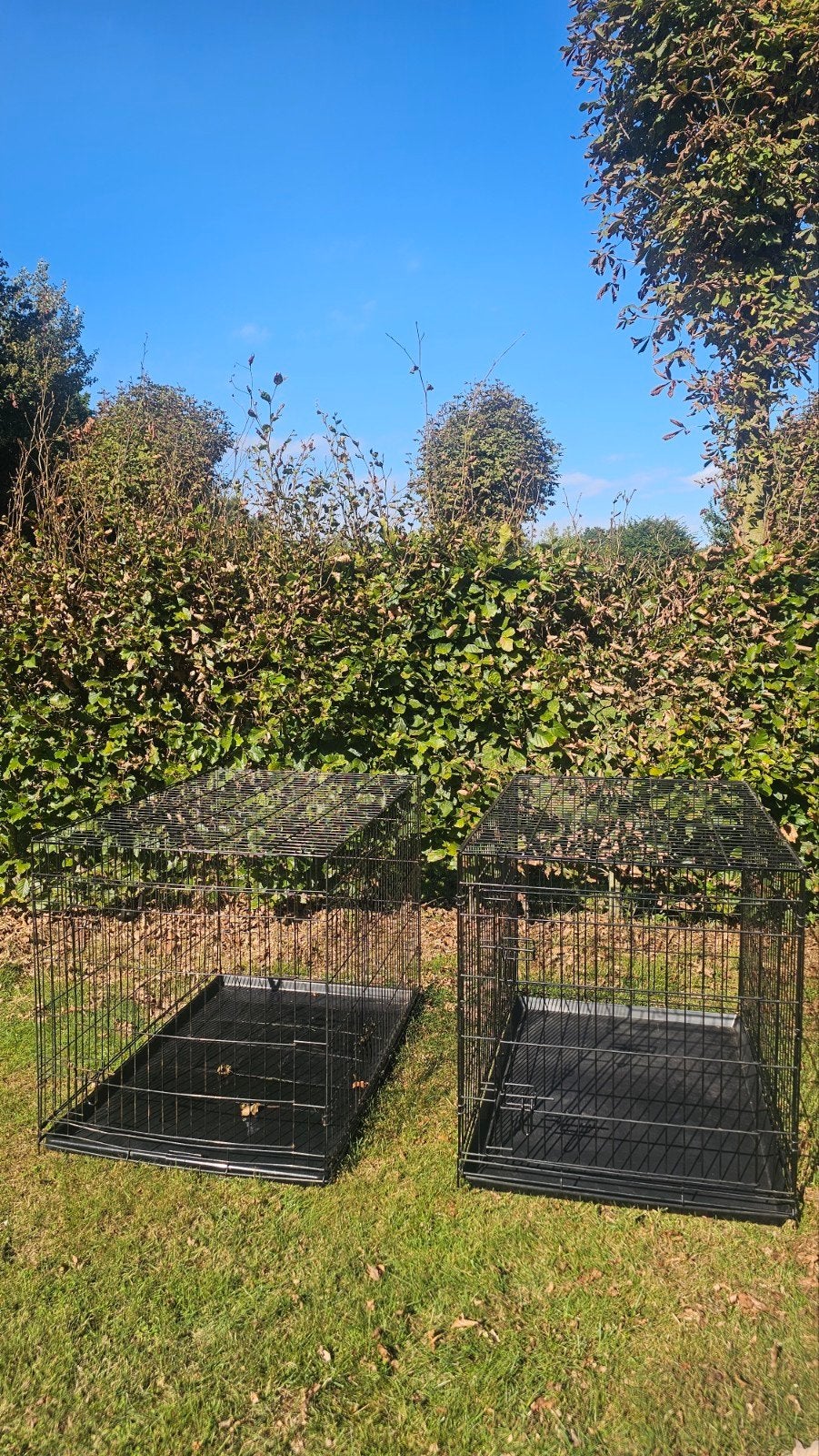2x grote bench, Ophalen, Gebruikt