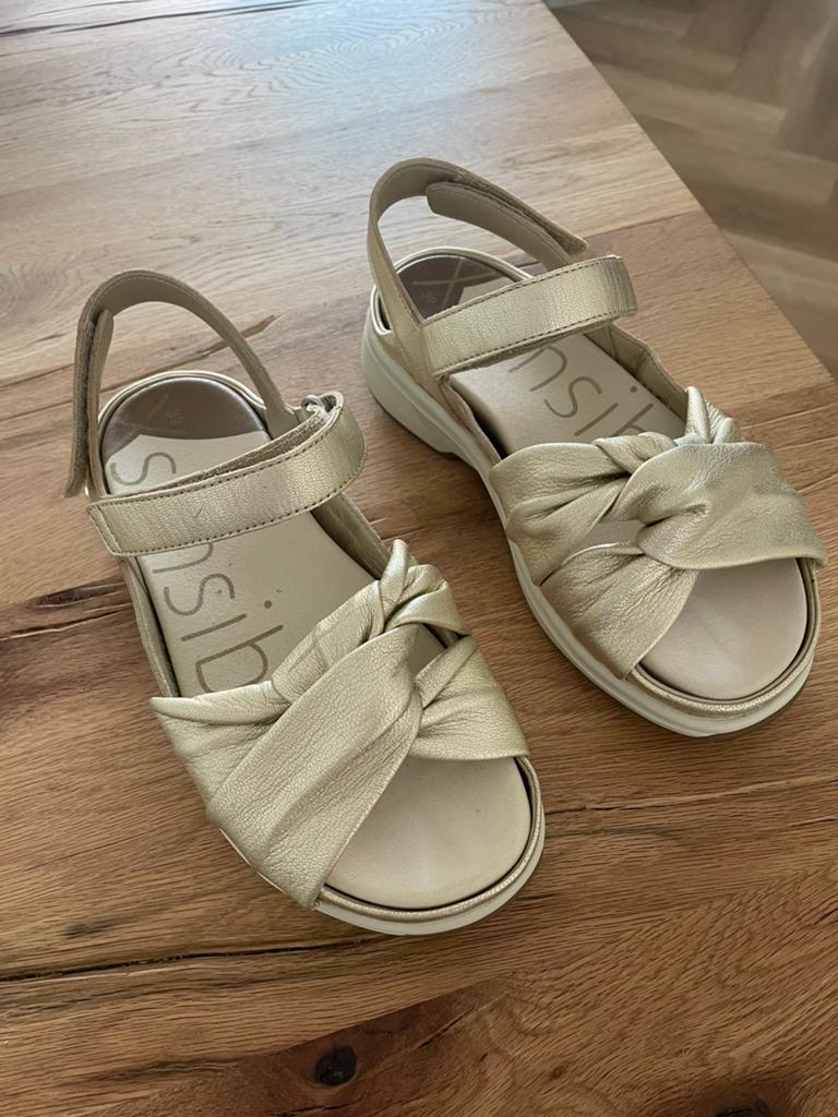Xsensible sandalen goud maat 39, Overige kleuren, Nieuw, Sandalen of Muiltjes, Ophalen of Verzenden