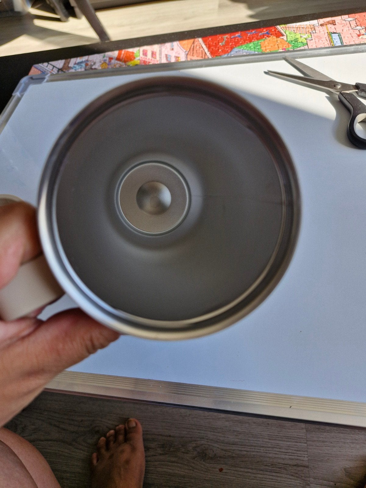Nieuwe Brabantia reismok/thermosbeker 830 ml - Beige, Beige, Overige typen, Nieuw, Ophalen of Verzenden