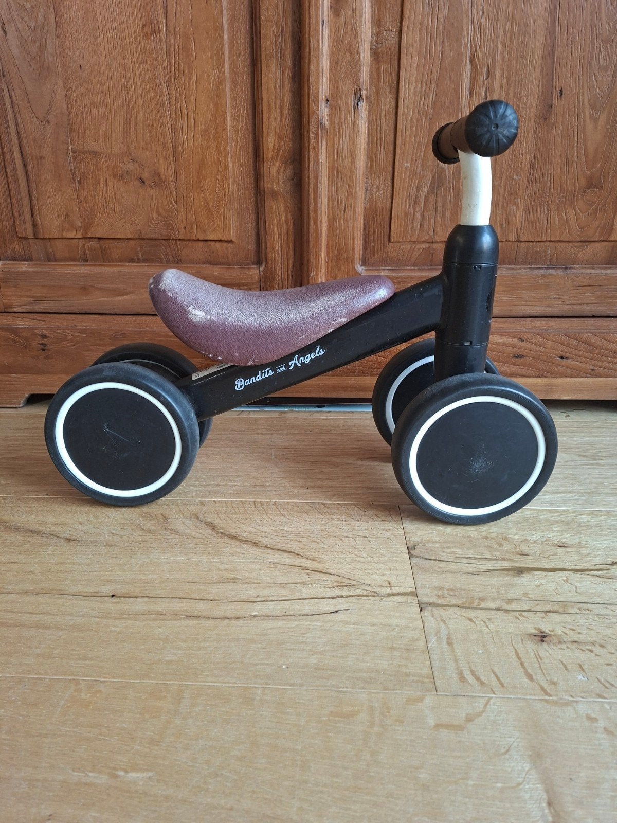loopfiets bandit and angel, Kinderen en Baby's, Ophalen, Gebruikt, Loopfiets