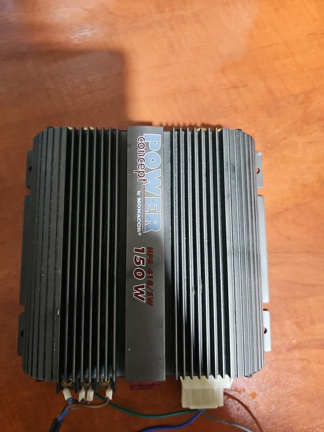 Power booster / versterker MONACOR, type HPB-413/SW, Auto diversen, Ophalen of Verzenden, Gebruikt