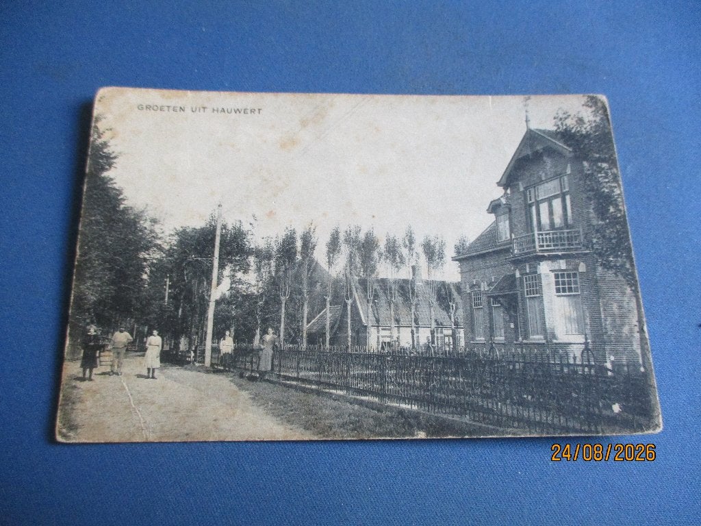 Hauwert (1920), Ophalen of Verzenden, Voor 1920, Gelopen, Zuid-Holland