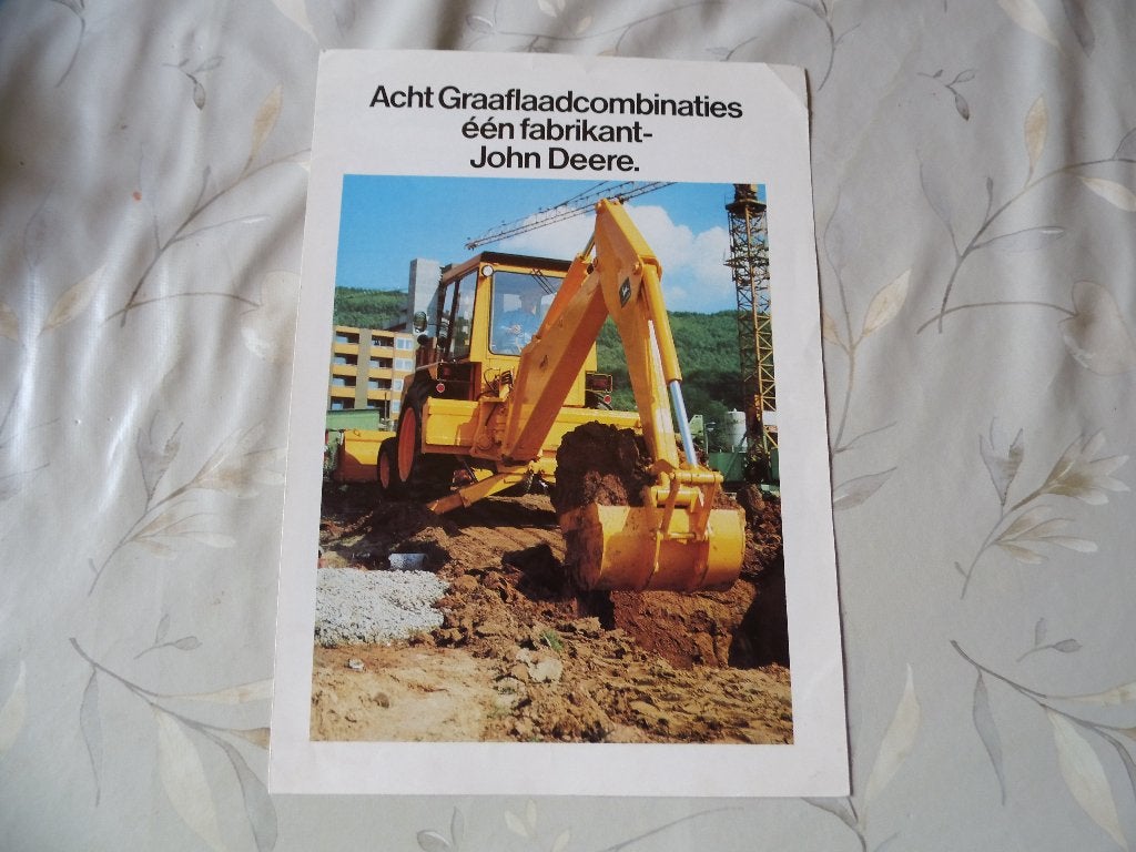 John Deere graaflaadcombinatie 1975, Verzenden, Zo goed als nieuw, Overige merken