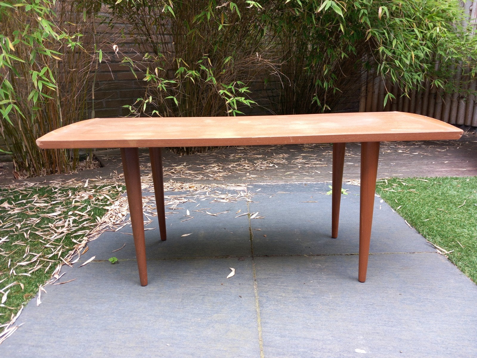 Vintage salontafel, Ophalen, Minder dan 50 cm, Gebruikt, 100 tot 150 cm