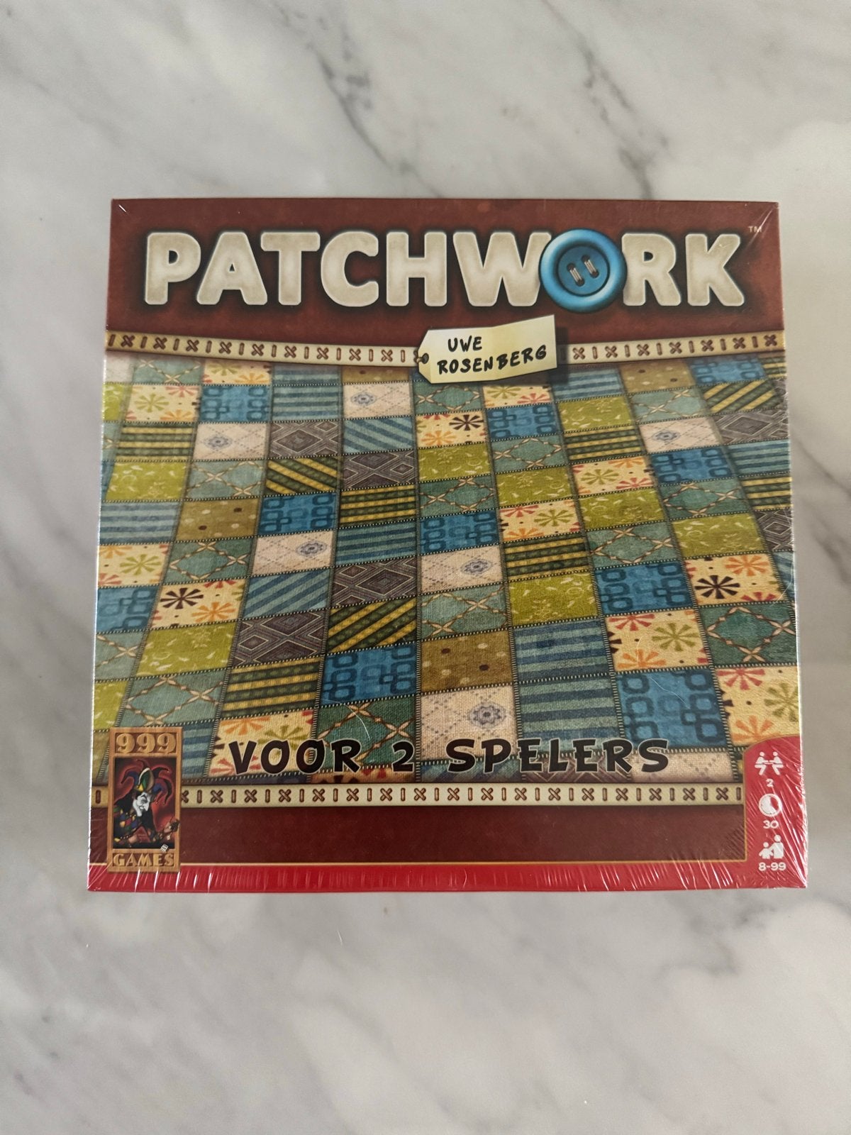 Patchwork Bordspel - Nieuw in verpakking, Een of twee spelers, Ophalen of Verzenden, Nieuw