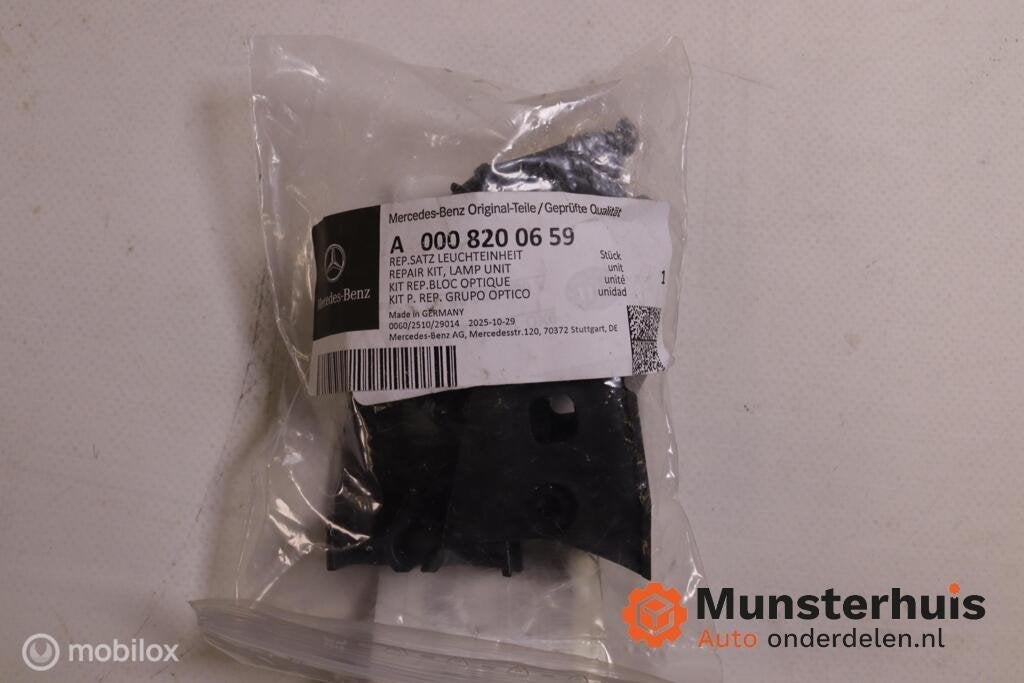 Reparatieset Koplamp Mercedes SprinterA0008200659, Mercedes-Benz, Nieuw, Ophalen of Verzenden, Mercedes-Benz