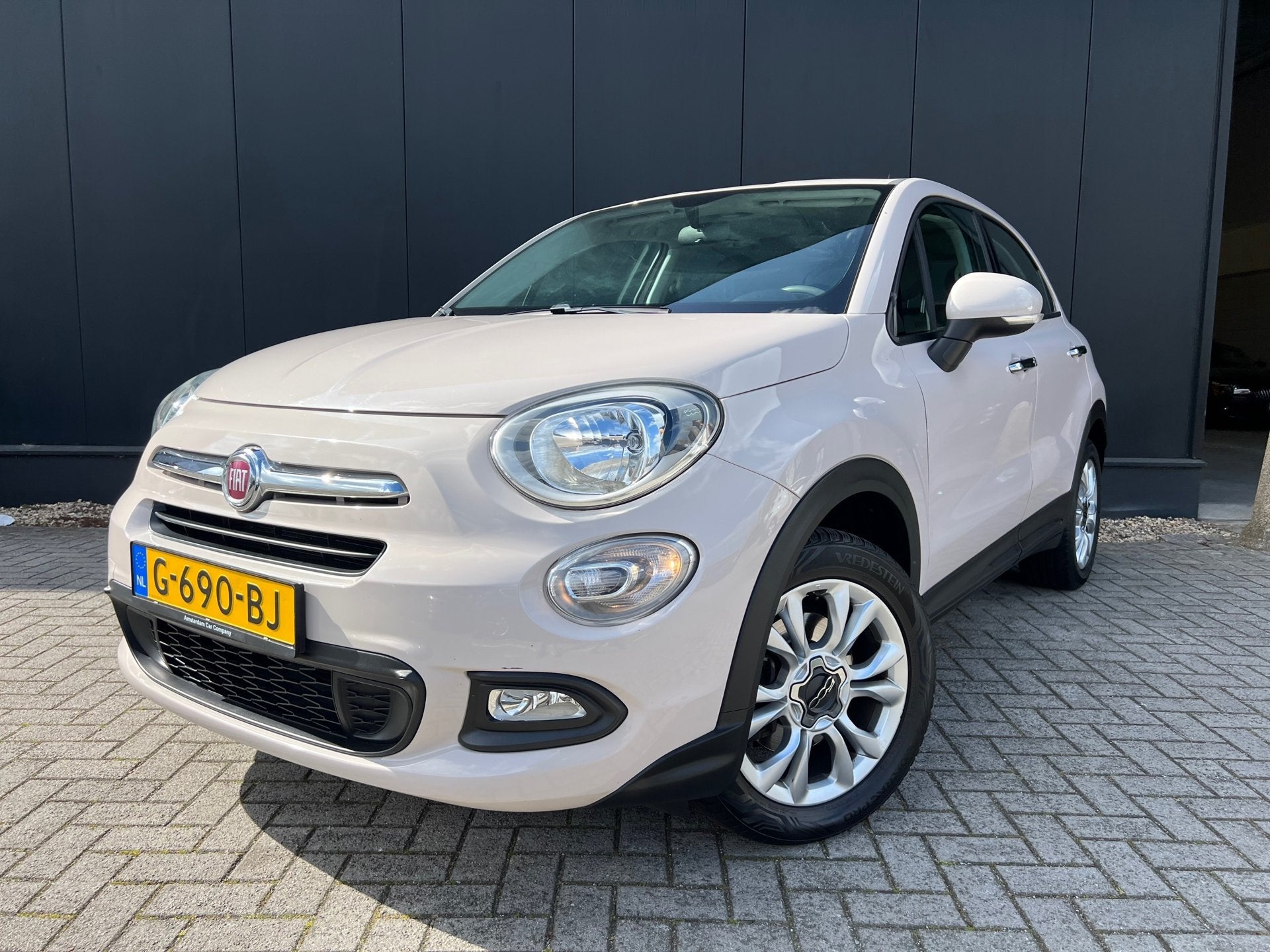Fiat 500 X 1.6 Pop '15 Navi/Lmv/CrContr/CarPlay, Auto's, Voorwielaandrijving, Gebruikt, Euro 6, 4 cilinders