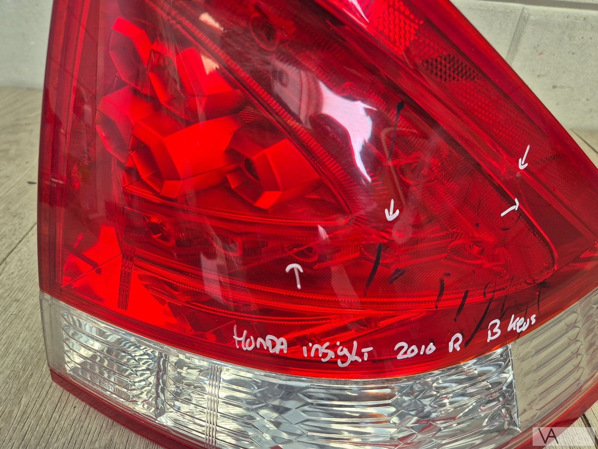 Achterlicht rechts Honda Insight 2009 tot 2014 €30 B KEUZE, Auto-onderdelen, Verlichting, Honda, Gebruikt, -, -