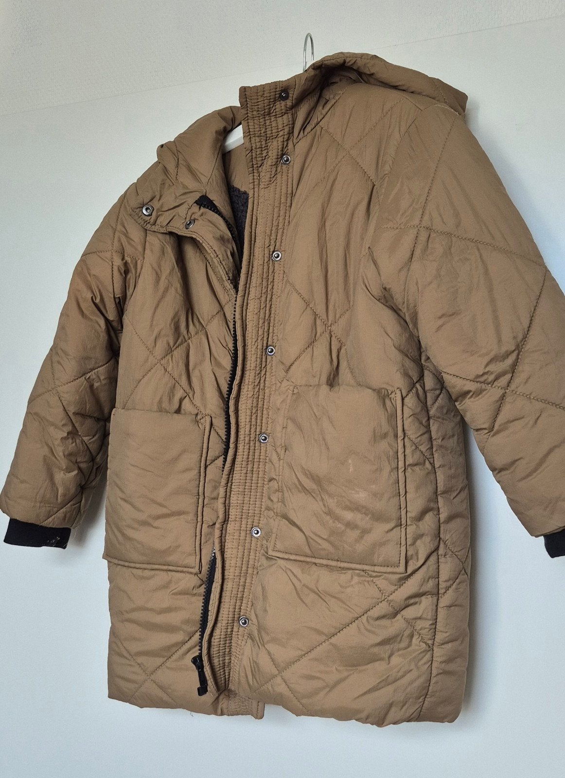 Zara winterjas maat 116 met rits, Kinderen en Baby's, Gebruikt, Jongen of Meisje, Ophalen of Verzenden, Zara